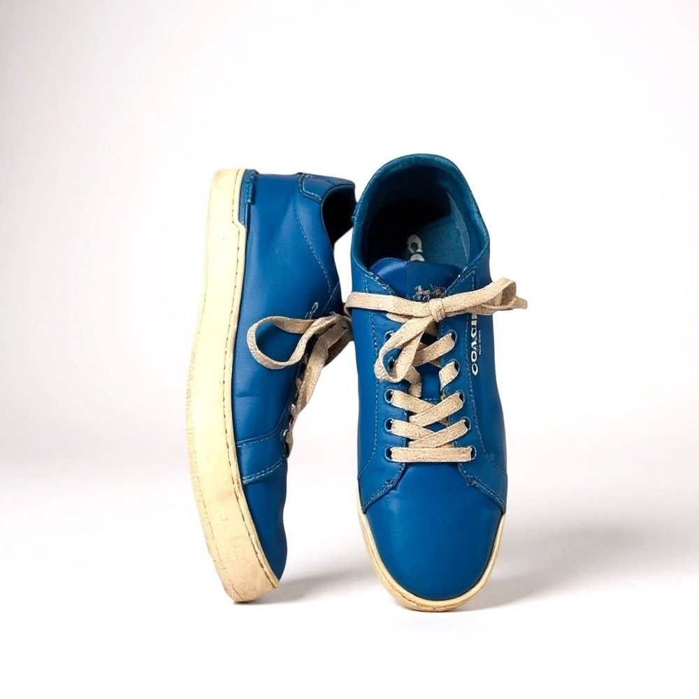 Coach Men's Blue Shoes Size 8.5 Sneakers‎